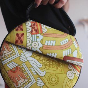 *On hold* Pineda Covalin Silk Round Handbag